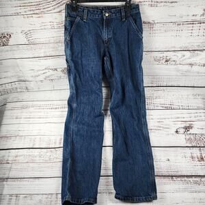 Carhartt Women's Straight Leg Jeans - Blue